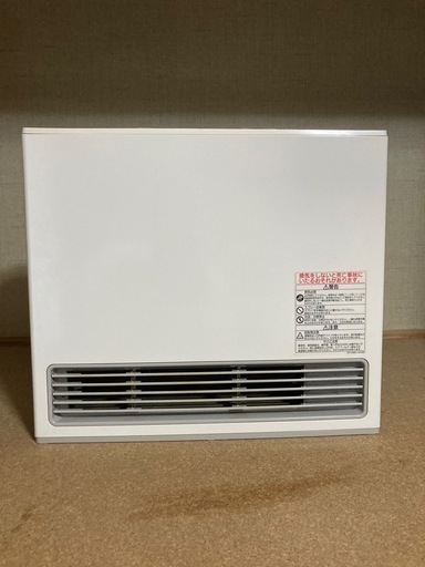 【受け渡し者決定しました】ほぼ未使用 ガスファンヒーター  15畳/21畳