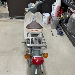 ホンダ スーパーカブ50 C50 行灯カブの画像