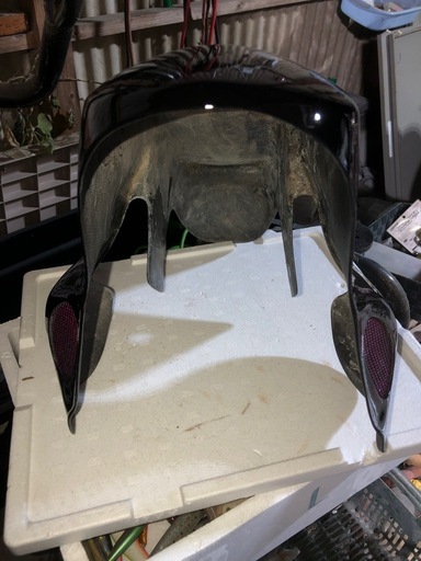 汎用エアロシャークFighter製 (セル男) 大牟田のバイクの中古あげます