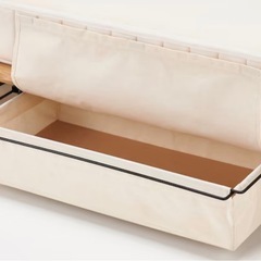 無印良品 セミダブル ベッドフレームの画像