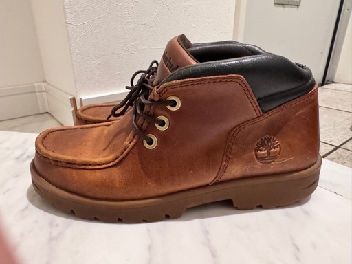 Timbered ブーツ　16cm 中古 Timberland チャッカブーツ A29E6 25.0cm (deme) 北34条の靴《ブーツ