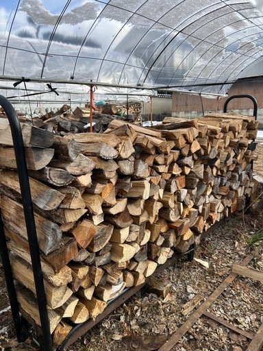 薪広葉樹ミックス軽トラ1台分0.8立米 (mcken) 高梁のその他の中古