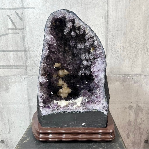 ⭐️35kg⭐️超巨大アメジストドーム クラスター 紫水晶44cm×29cm