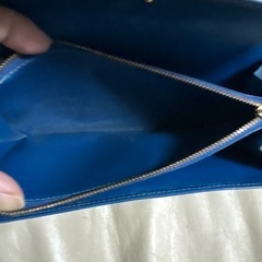 ルイヴィトン　エピレザー　ブルー　　財布の画像