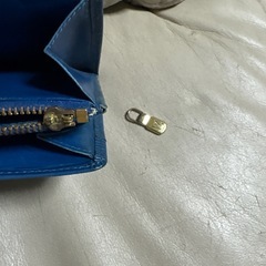 ルイヴィトン　エピレザー　ブルー　　財布の画像