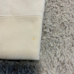 Champion ホワイト トレーナー M 身幅47、袖丈58、着丈62センチの画像