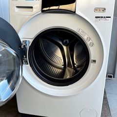 🔥🔥②2022年AQUA ドラム式洗濯機 AQW-DX12M 12/6kg 設置まで対応　配達無料🚚💦の画像