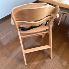 KATOJI カトージ 木製ハイチェアスワルン 子供用椅子 7ヵ月頃～5歳頃対応の画像