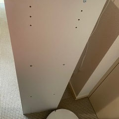 ニトリ　白　カラーボックスの画像