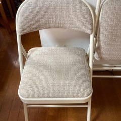 折りたたみ椅子『矢口渡、武蔵新田、久ヶ原、千鳥町、池上、蓮沼、馬込』辺りの近辺の方でしたら無料にて配送致します、の画像