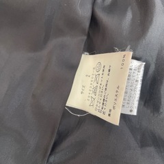 ダウンコート（ブラック）の画像