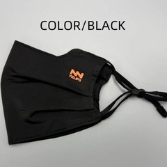 YIGJFG メッシュフェイスマスク 紫外線防止　黒 新品の画像