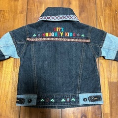 BIT'Z・80cm・デニムジャケット・刺繍の画像