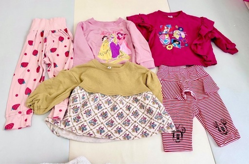 子ども服90 女の子まとめ売り (トトロ) 平田のベビー用品《ベビー服