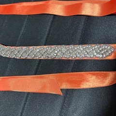 サッシュベルト　結婚式　ウェディング　パーティー　ドレスの画像