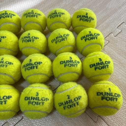 DUNLOP テニスボール20個セット (ちか☆プロフ要) 大橋のテニスの中古