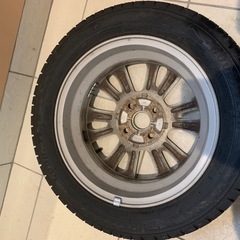軽自動車スタッドレス14インチ2024年製造7〜8分山の画像