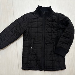 BeBe アウター 3way 120 黒　子供服　べべの画像