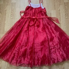 chic baby inc 赤 フォーマルドレス 13/14 140 150の画像