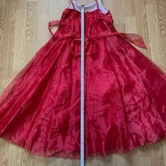 chic baby inc 赤 フォーマルドレス 13/14 140 150の画像
