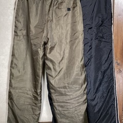 防寒パンツ　2枚セット　Lサイズの画像
