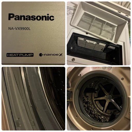 ?Panasonic NA−VX9900 L  ドラム式洗濯機 ・乾燥機 11kg/6kg