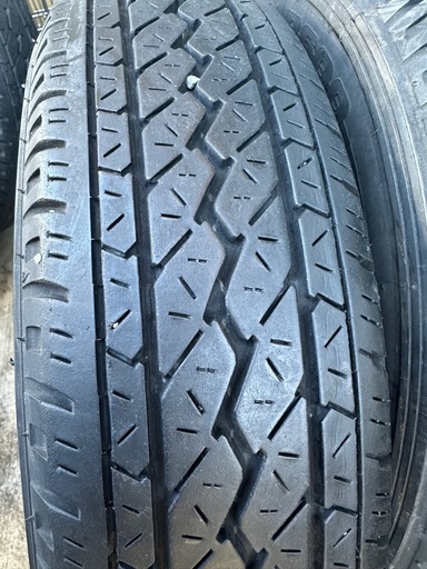 145R12LT ホイル,タイヤ4本セット