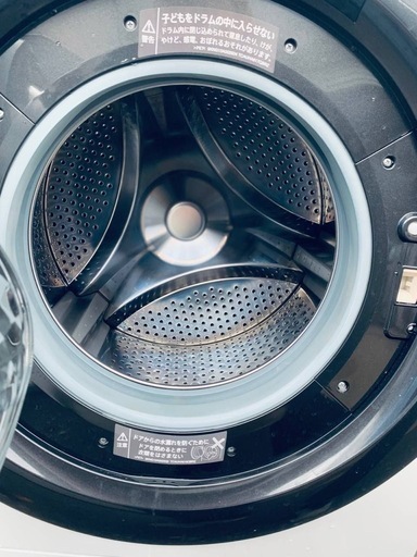 ①✅SHARPドラム式電気洗濯乾燥機✅ ✅ES-S7F-WL✅