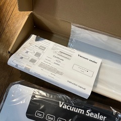 バキューム　シーラー　袋付きの画像