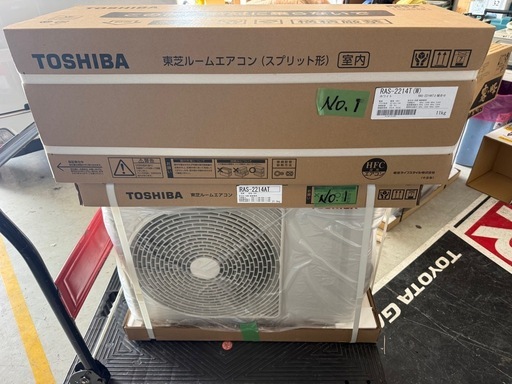 2024年　東芝　新品　2.2k畳 6-8畳　100v