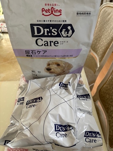 サカイ様尿石2様ドクターズケア犬用療法食尿石ケア3kg×2袋 犬用 尿石ケア(3kg(500g×6袋) (ドライ)): ｜動物ナビ｜14時までのご