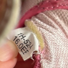 アンパンマン キッズシューズ 子供靴 16cm ピンクの画像