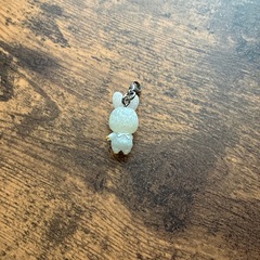 めじるしアクセサリー モンチッチ 白 の画像