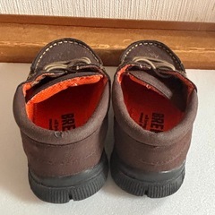 キッズ BREEZE　ブリーズ　靴　シューズ　ブラウン　16センチの画像