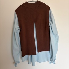 coca    春秋　　レイヤードトップスの画像