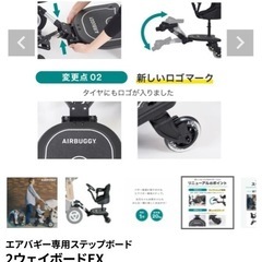 エアバギー専用ステップボードの画像