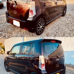 コミコミ値段2年車検付きワゴンRスティングレイ9万KMナビテレビバックカメラの画像