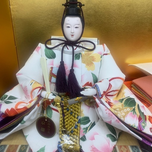 新品　お雛様　親王飾り　間口80cm 新品 お雛様 親王飾り 間口80cm