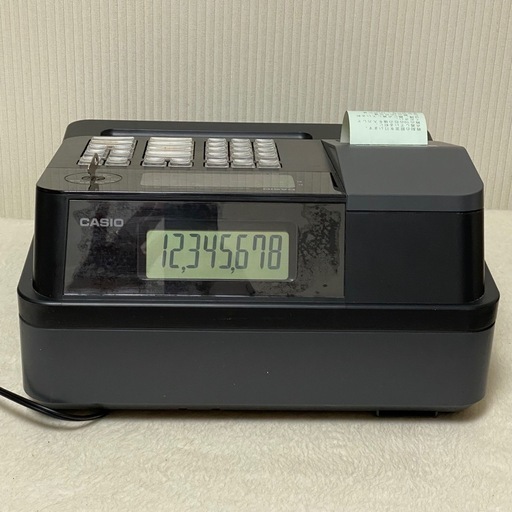 ?ご成約済?カシオ　電子レジスター　SE-G2-BK   レジ　店舗用