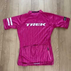 未使用✨TREK ピンク サイクルジャージ　サイズ5の画像