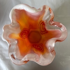 昭和レトロ　ポップ　フラワーベース　花瓶の画像