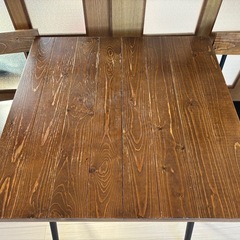 テーブル＆チェアセットの画像