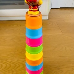 アンパンマン 天才脳つみかさねカップの画像