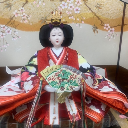 新品　雅なお雛様　初節句