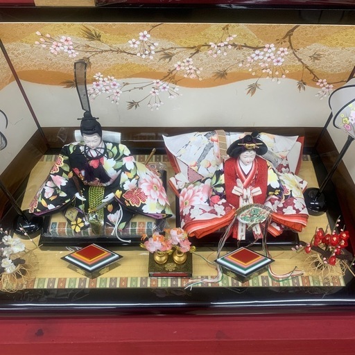 新品　雅なお雛様　初節句
