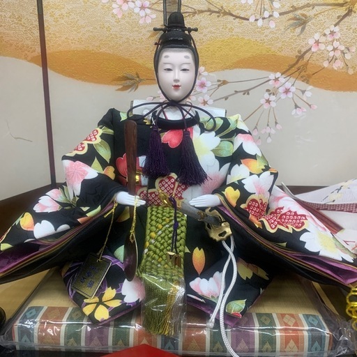 新品　雅なお雛様　初節句
