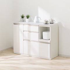 超美品ニトリ食器棚キッチンボード (sup) 雑餉隈の収納家具《食器棚