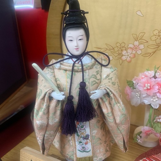 さらに値下げします！！新品　お雛様　立ち雛