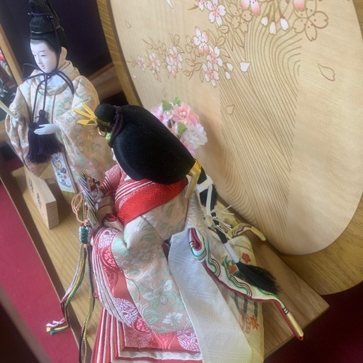 さらに値下げします！！新品　お雛様　立ち雛