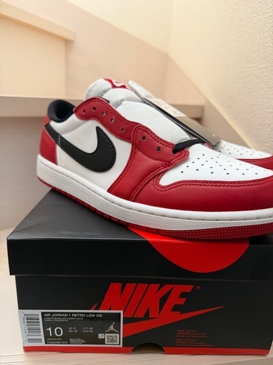 靴/バッグ Nike Air Jordan 1 Retro Low OG "Chicago" 28cm